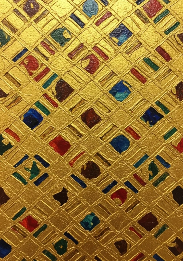 Hand Painted Silk Wallpaper