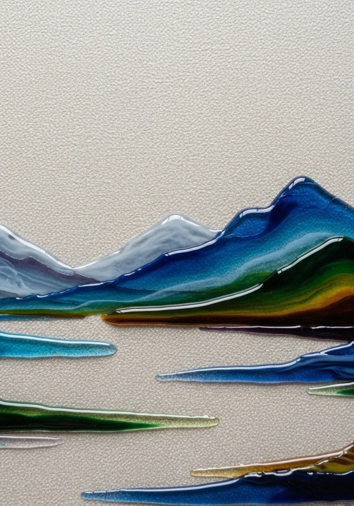 Hand Painted Silk Wallpaper