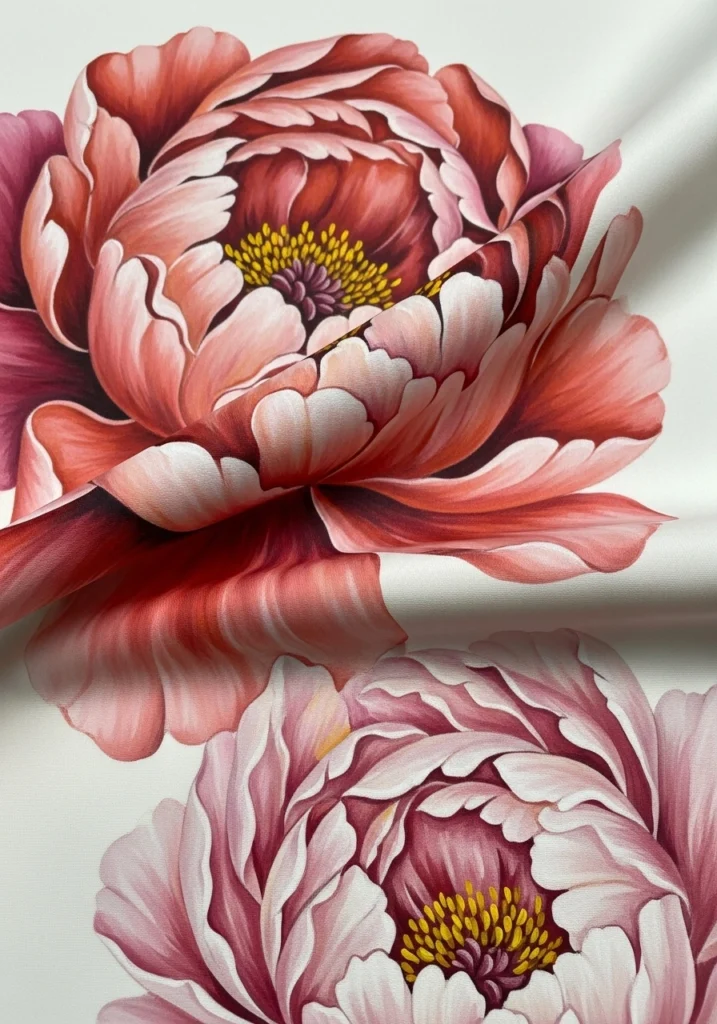 Hand Painted Silk Wallpaper